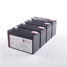 Batteries individuelles pour onduleur Belkin OmniGuard 2300 Rackmount modle F6C230-RKM-2U-230