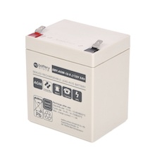 12V 5Ah batterie Stand-by au plomb, battery-direct SBY-AGM-12-5, 90x70x101 mm (Lxlxh), Borne T2 Faston 250 (6,3 mm)