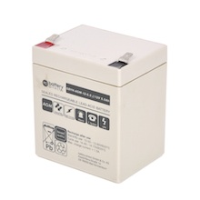 12V 5.5Ah Batterie au plomb, battery-direct SBYH-AGM-12-5.5, 90x70x101 mm (Lxlxh), Borne T2 Faston 250 (6,3 mm)