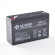 6V 12Ah Batterie au plomb (AGM), B.B. Battery BP12-6, VdS, 151x50x94 mm (Lxlxh), Borne T2 Faston 250 (6,3 mm)