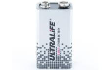Ultralife Pile Lithium U9VL 9 Volt 6AM6