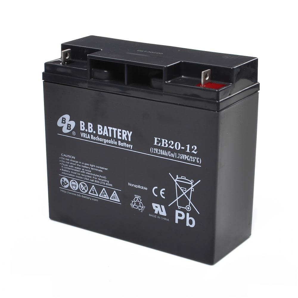 eb20 12 b b battery eb20 12 12v 20ah batterie au plomb agm 181x76x166 ...
