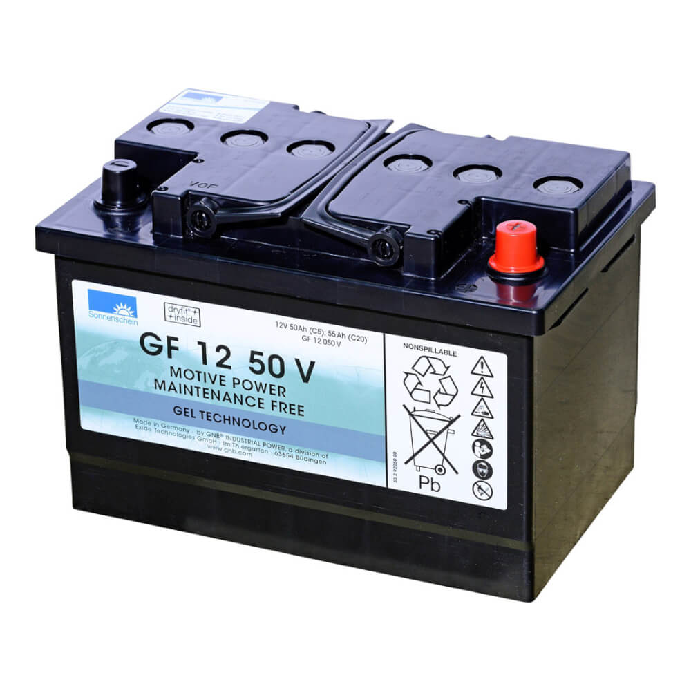 Sonnenschein GF 12 50 V Batterie Gel 12V 50Ah