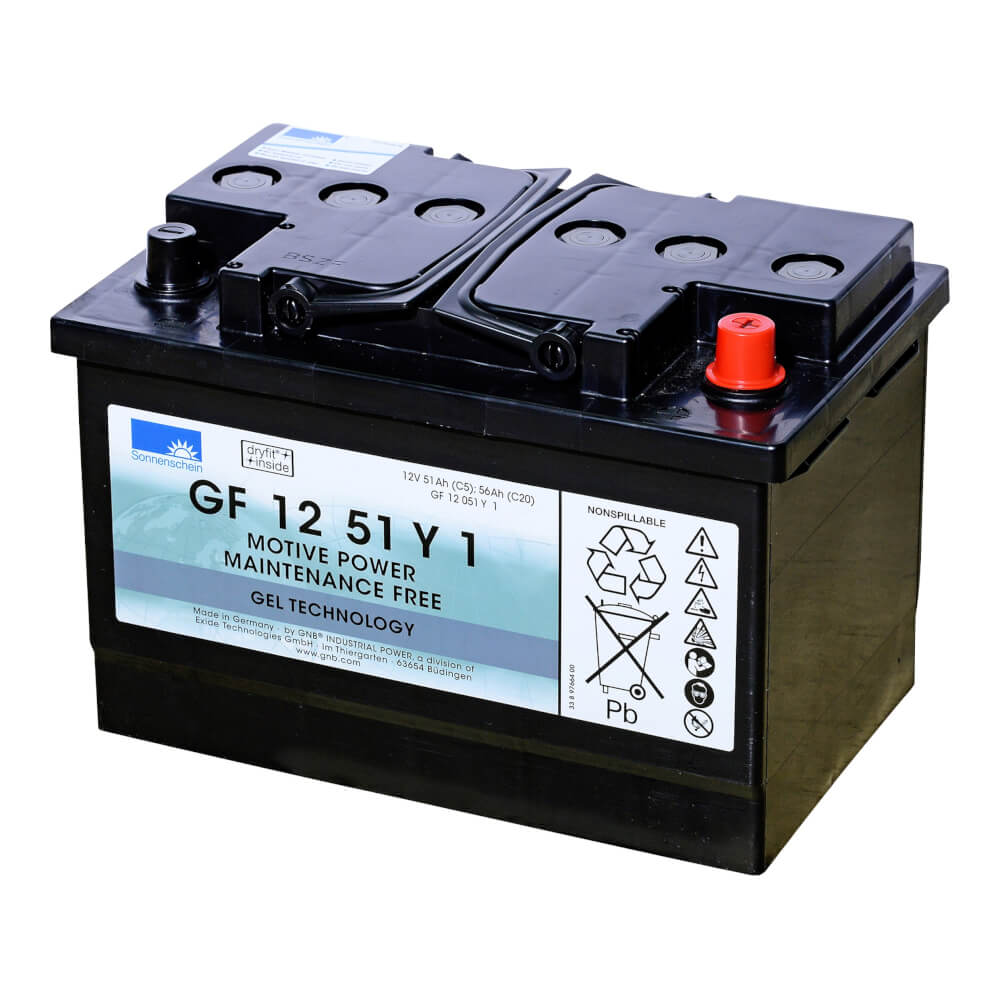 Sonnenschein GF 12 51 Y 1 Batterie Gel 12V 51Ah