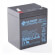 12V 5.8Ah Batterie au plomb (AGM), B.B. Battery HR5.8-12, 90x70x102 mm (Lxlxh), Borne T2 Faston 250 (6,3 mm)