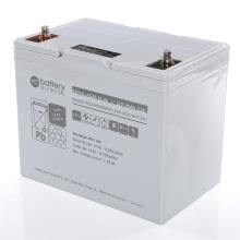 12V 80Ah Batterie au plomb, battery-direct, 261x173x200 mm (Lxlxh), Borne I2 (Insert M6)