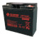 12V 20Ah Batterie au plomb (AGM), B.B. Battery WP1220P, 181x76x166 mm (Lxlxh), Borne I2 (Insert M6), remplace EVP20-12P
